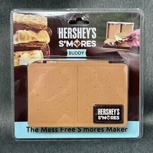 Hershey's Smores Buddy Mess Free Maker Kitchen Gadget Novelty Treat Prep Sealed